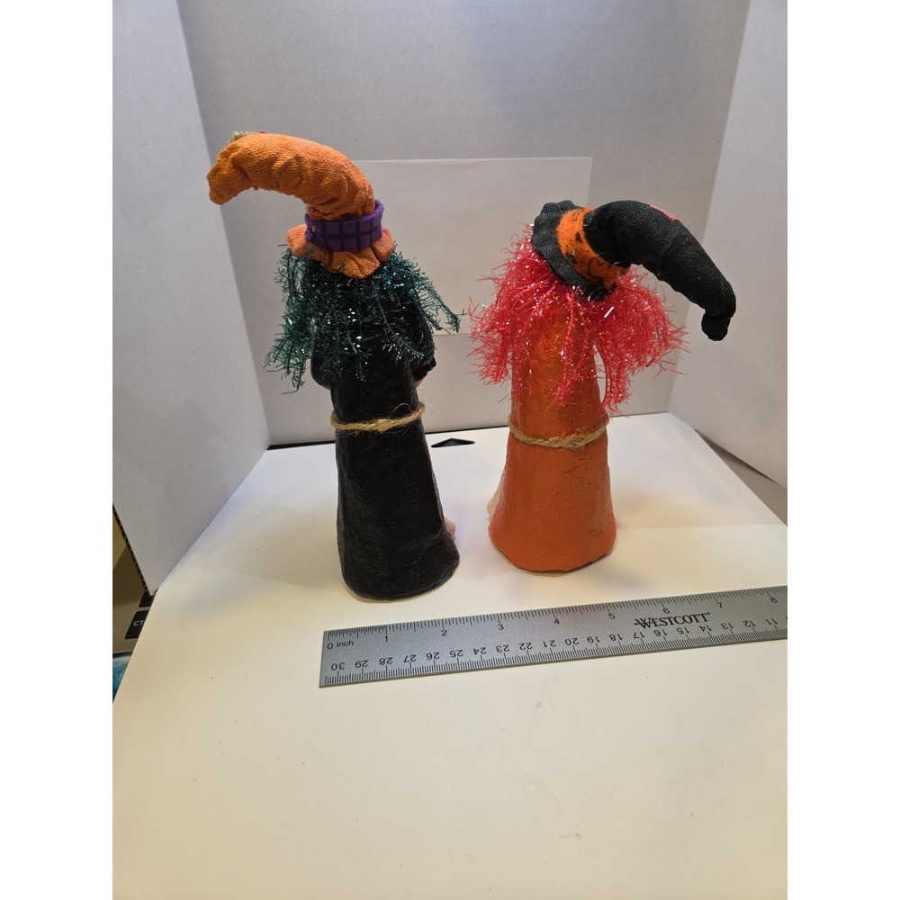 Set‎ of 2 Halloween Witches Figures 7.5" - Picture 4 of 4